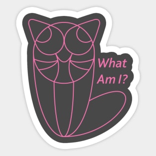 What Am I? Sticker